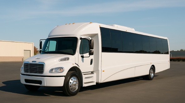 Exterior of Charter Bus Company Minnetonka's 25 Passenger Party Bus in Minnetonka